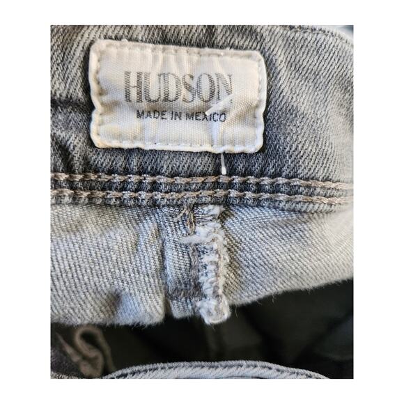 Hudson Women's Straight Leg Light Wash Western Jeans 28 - Picture 9 of 10